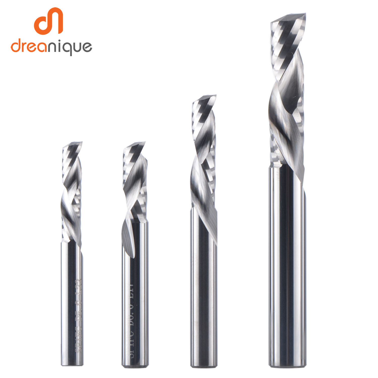 3.175mm Shank 1-Flute Compression End Mill