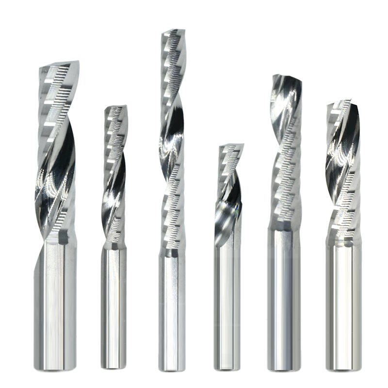 3.175mm Shank 1-Flute Upcut Spiral End Mill