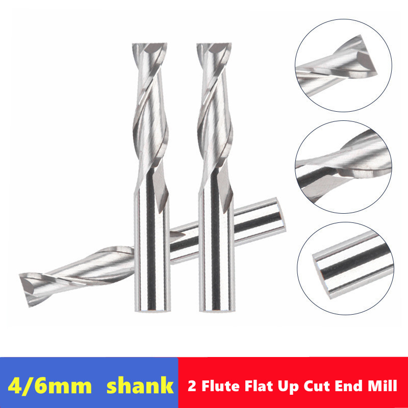 6mm Shank 2-Flute V-Shape Engraving Bit