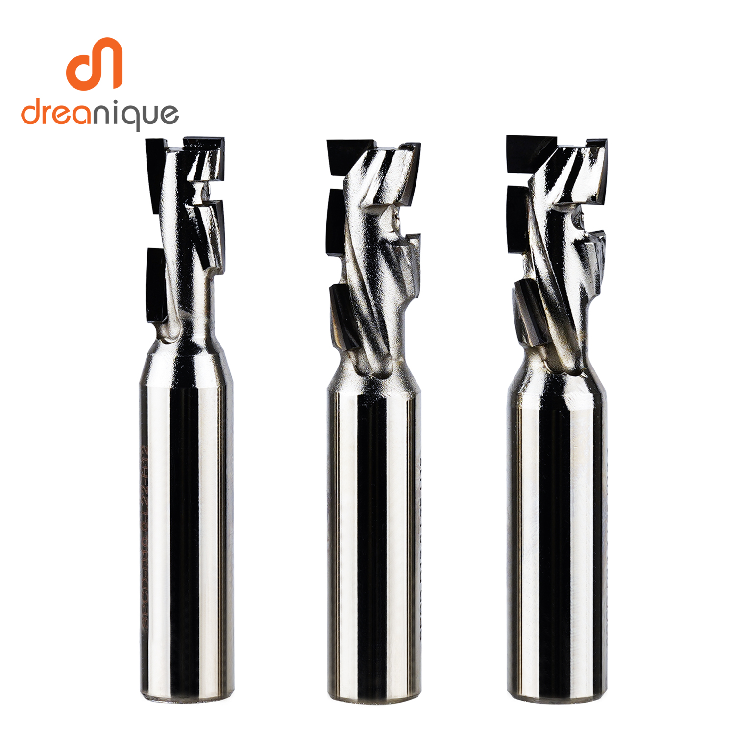 Dreanique 2-Flute 12mm Shank PCD Diamond Compression End Mill