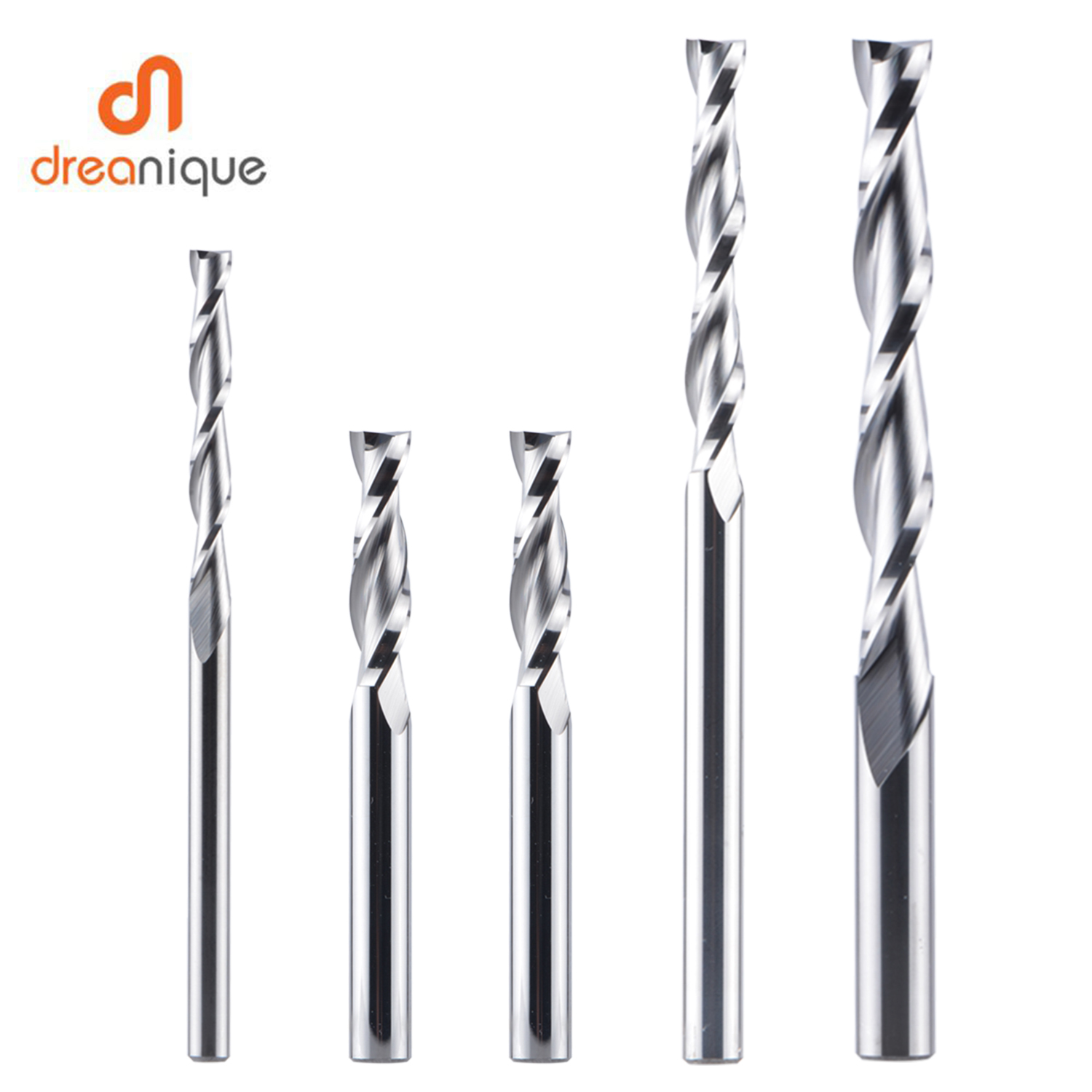 Dreanique 2-Flute 6mm Shank Upcut Spiral End Mill