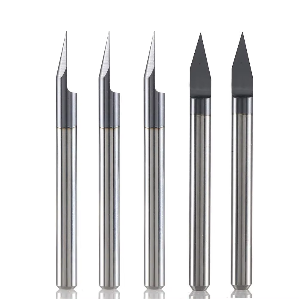 Dreanique V-Groove Engraving Bit 5-Piece Set (3.175mm Shank)