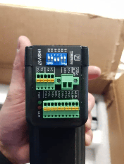 JMC IHSV57 180w integrated servo stepper packaging connector