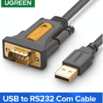 Ugreen USB til RS232 COM-port seriel PDA 9 DB9-bens kabeladapter Prolific pl2303