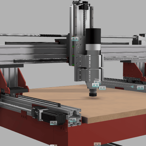 Routeur cnc puissant