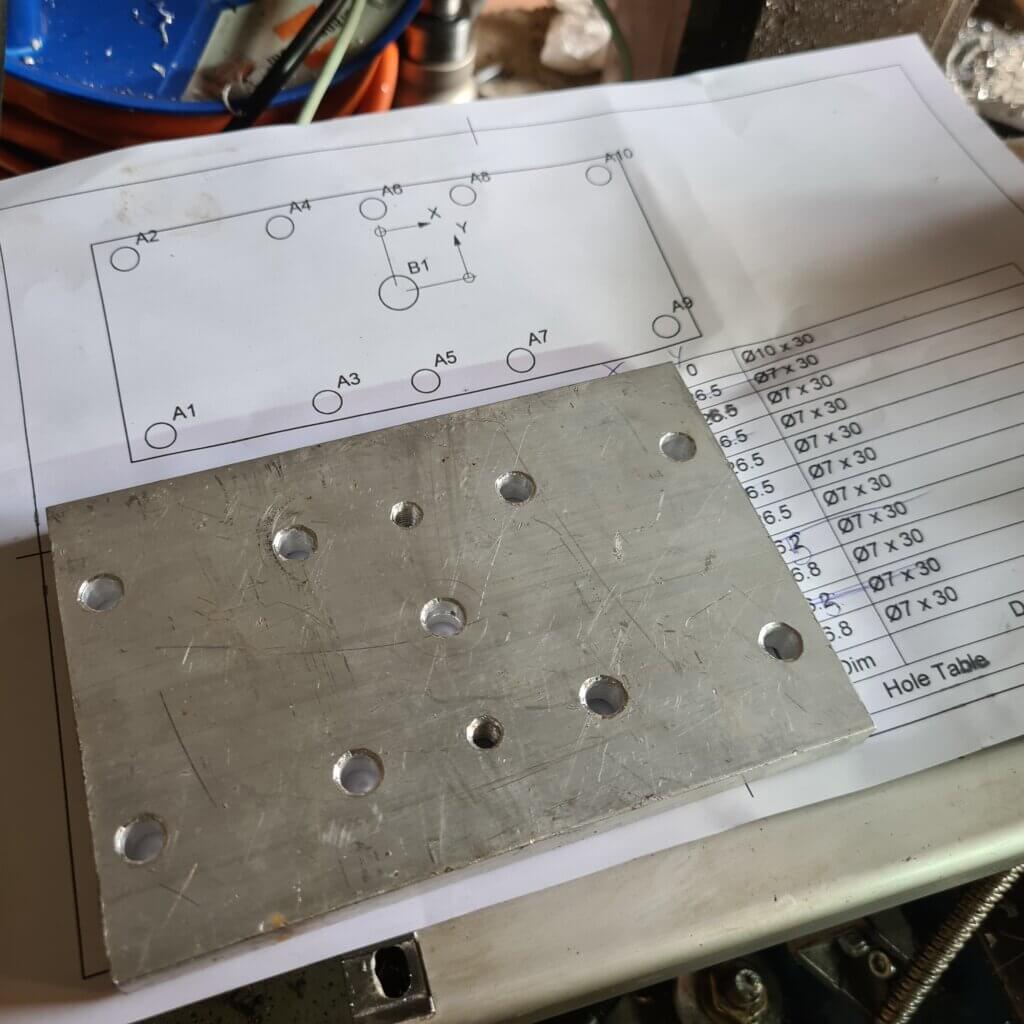 Adattatore di allineamento della guida lineare sorotec blu HGR20 HGW20CC montaggio su guida lineare di allineamento della guida lineare