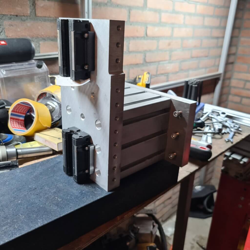 Mightymill diy cnc dolna płyta wiertarka hgr20 hgw20cc sorotec y axis x axis granitowa płyta powierzchniowa durfill