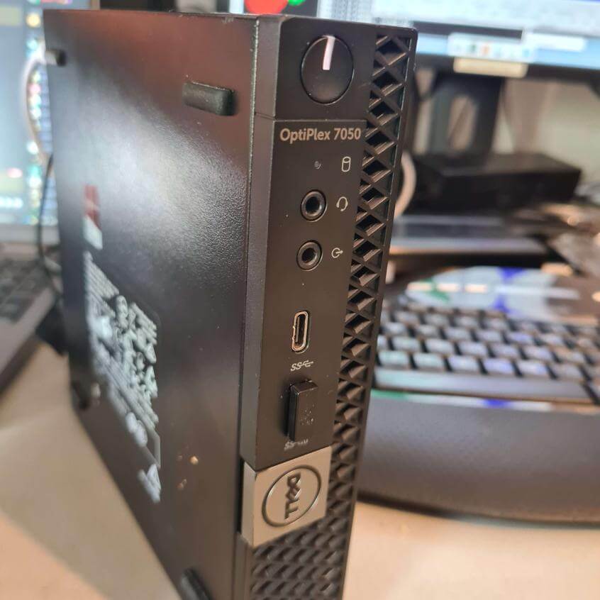 Dell 7050 ミニ i5-6500 linuxcnc